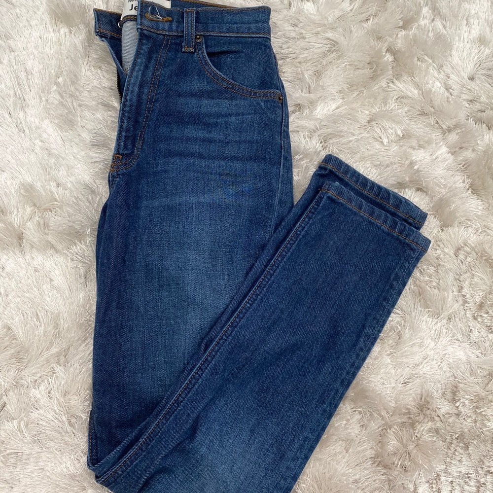 Reformation High and Skinny Crop Jeans